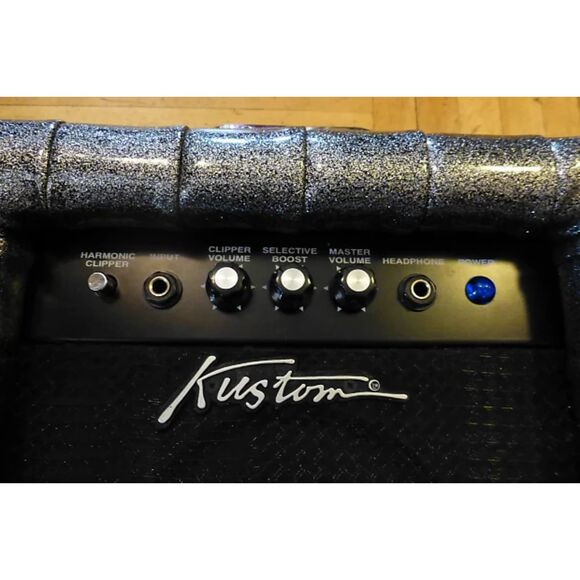 Kustom TR12L Sparkle Tuck-N-Roll portable Amp. Excellent Condition - Picture 3 of 5